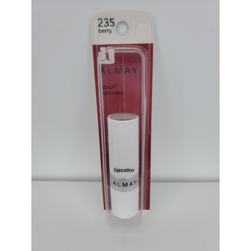 New‎ Almay~235 Berry Ideal Lipcolor Lipstick SPF17 Discontinued Hypoallergenic
